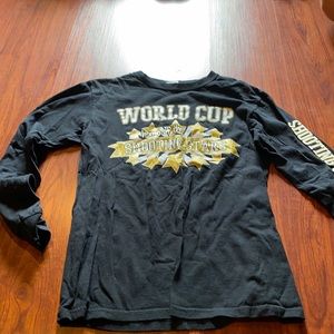 World cup Shooting Stars black long sleeve